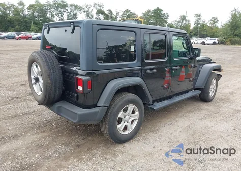 2021 Jeep Wrangler Unlimited Sport S 4X4 z USA, uszkodzony, nr VIN 1C4HJXDG9MW853726